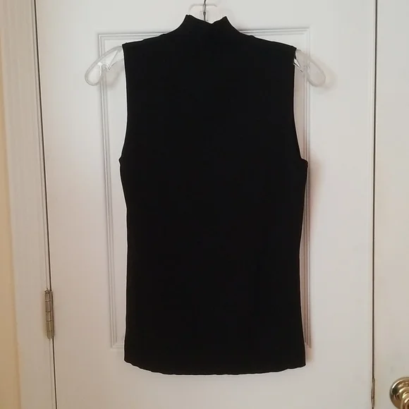 Dana Buchman Ladies Sleeveless Mock Turtleneck Sweater - Picture 2 of 2